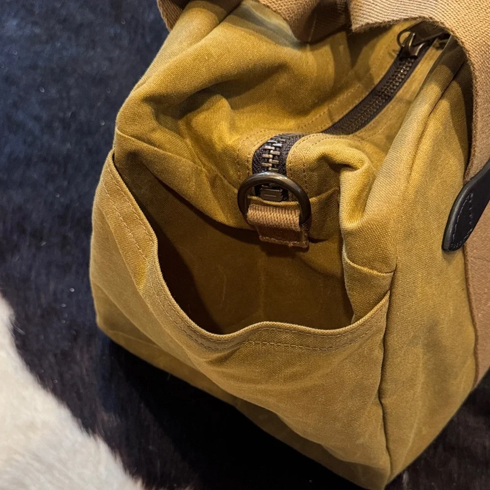NWT Filson Tin Cloth Small Duffle Waxed Canvas